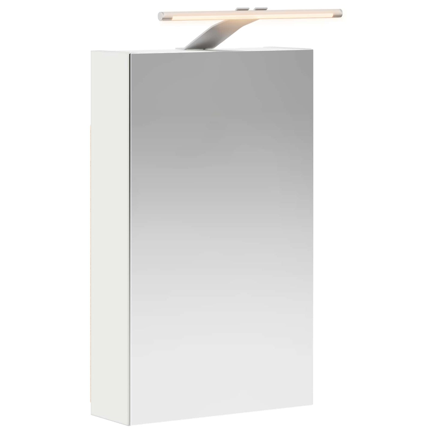 vidaXL Bathroom Mirror Cabinet White 30 x 10.5 x 50 cm Engineered wood