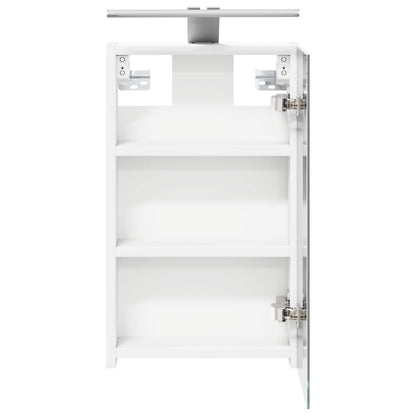 vidaXL Bathroom Mirror Cabinet White 30 x 10.5 x 50 cm Engineered wood
