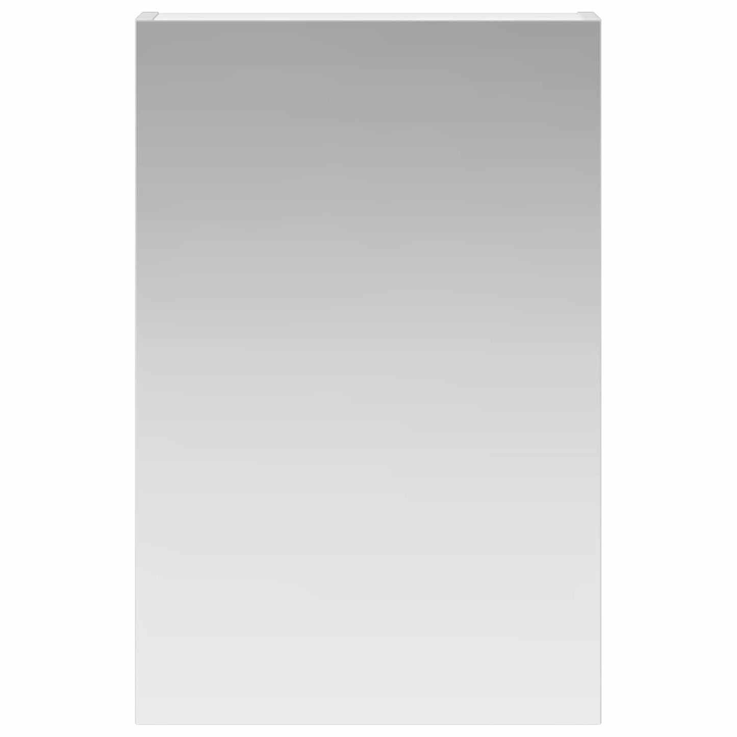 vidaXL Bathroom Mirror Cabinet with Shelf White 40 x 10.5 x 60.5 cm