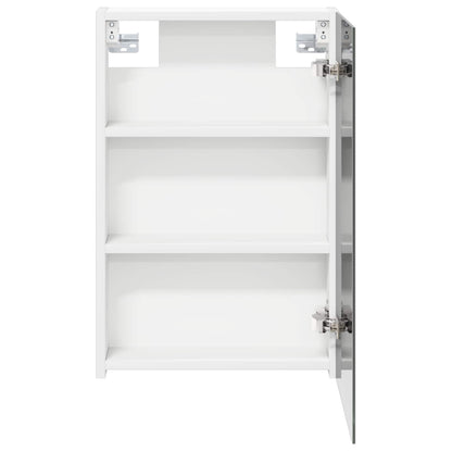 vidaXL Bathroom Mirror Cabinet with Shelf White 40 x 10.5 x 60.5 cm