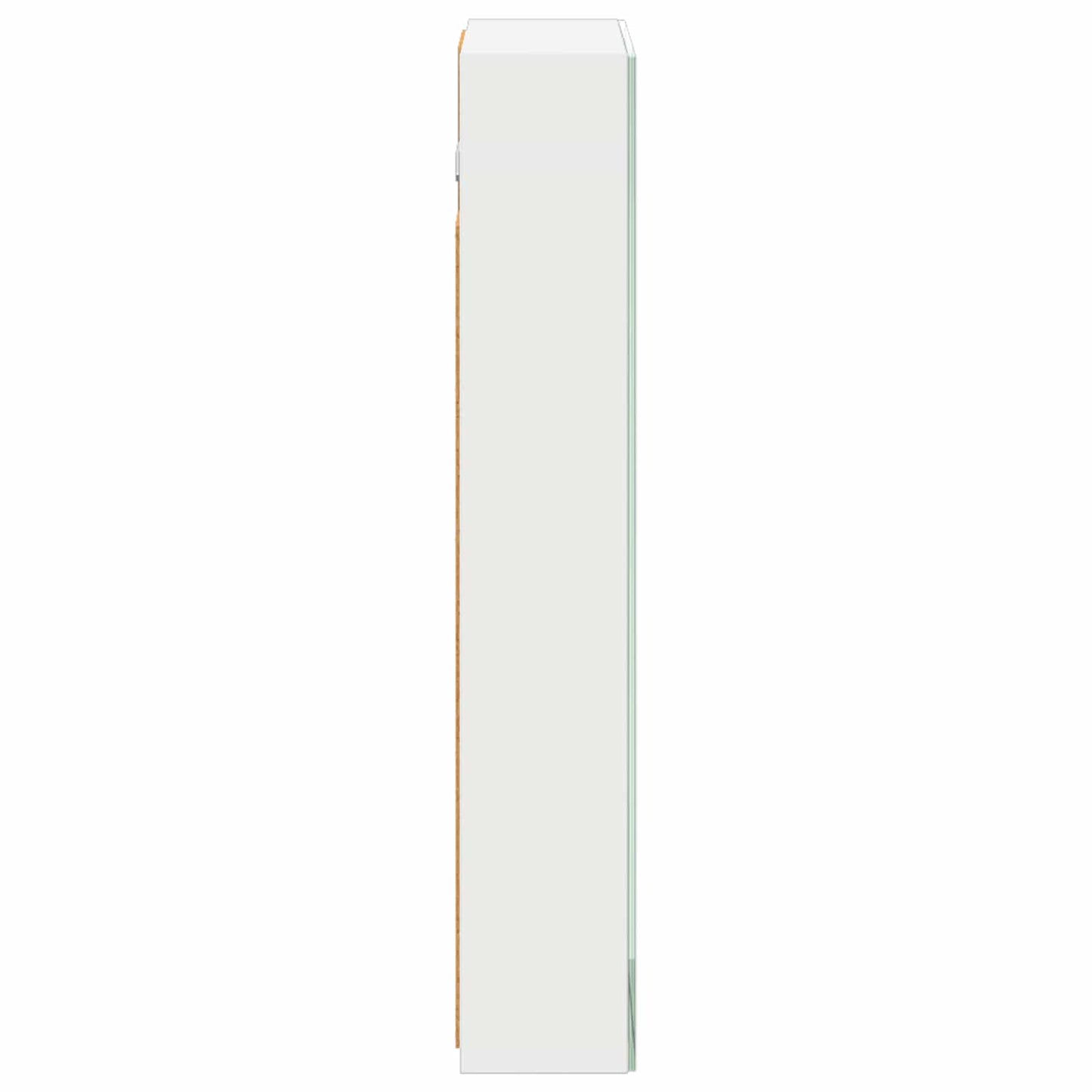 vidaXL Bathroom Mirror Cabinet with Shelf White 40 x 10.5 x 60.5 cm