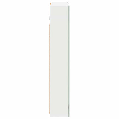 vidaXL Bathroom Mirror Cabinet with Shelf White 40 x 10.5 x 60.5 cm