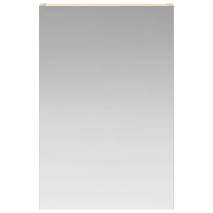 vidaXL Bathroom Mirror Cabinet Sonoma Oak 40 x 10.5 x 60.5 cm