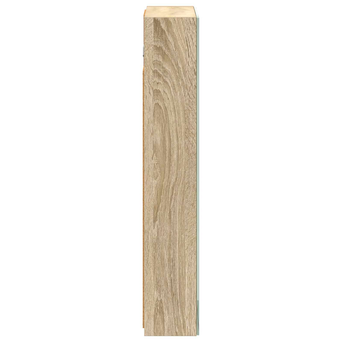 vidaXL Bathroom Mirror Cabinet Sonoma Oak 40 x 10.5 x 60.5 cm