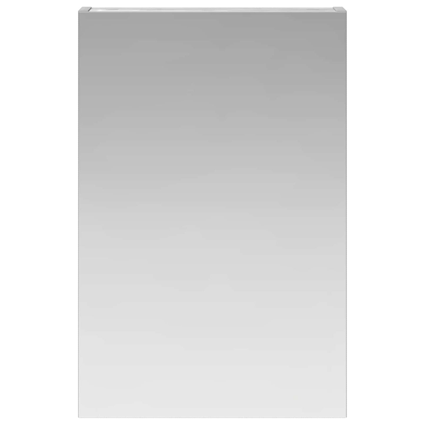 vidaXL Bathroom Mirror Cabinet Grey Sonoma 40 x 10.5 x 60.5 cm