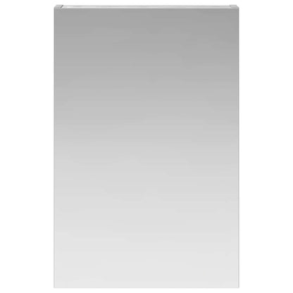 vidaXL Bathroom Mirror Cabinet Grey Sonoma 40 x 10.5 x 60.5 cm