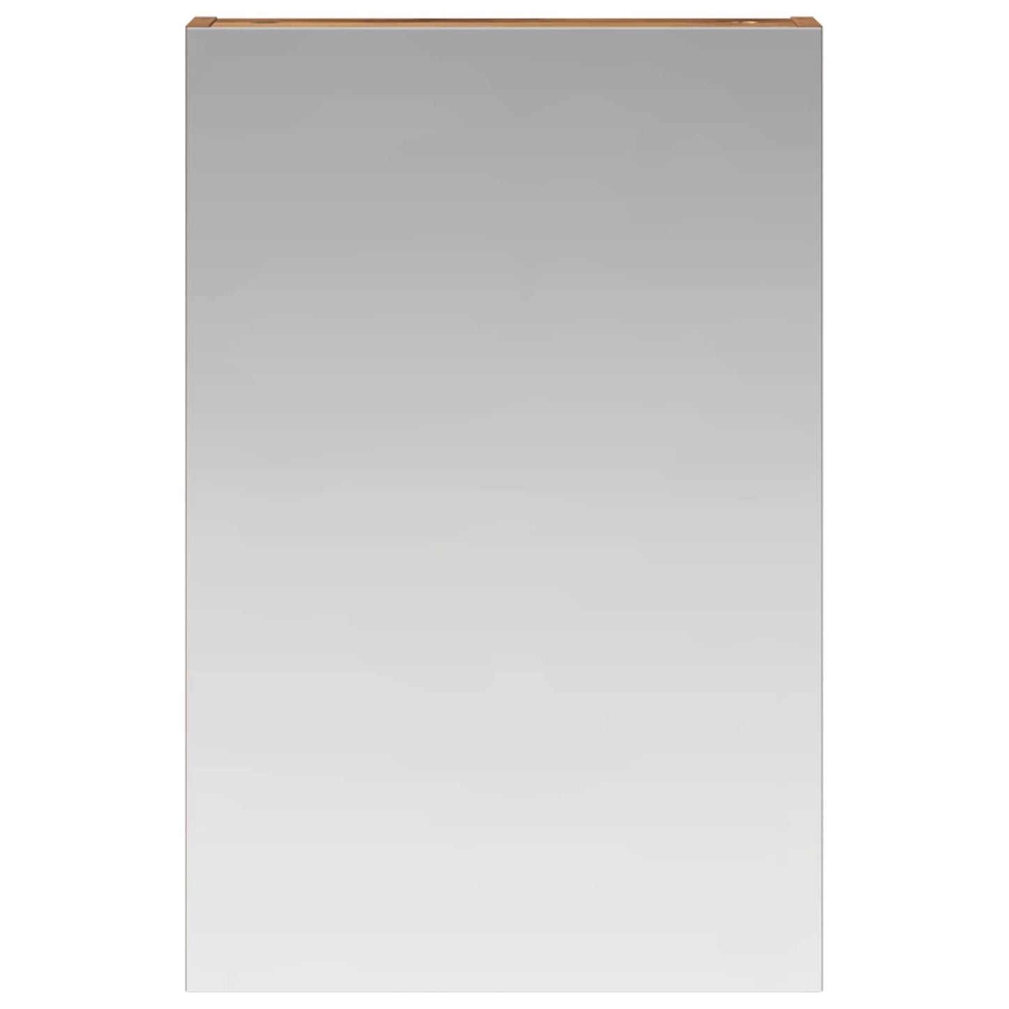 vidaXL Bathroom Mirror Cabinet with Shelf Old Wood 40 x 10.5 x 60.5 cm