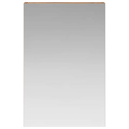 vidaXL Bathroom Mirror Cabinet with Shelf Old Wood 40 x 10.5 x 60.5 cm