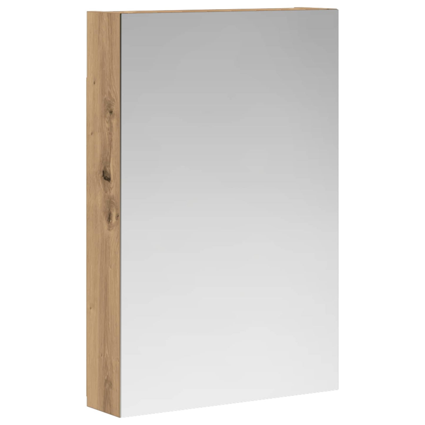 vidaXL Bathroom Mirror Cabinet Artisian Oak 40 x 10.5 x 60.5 cm
