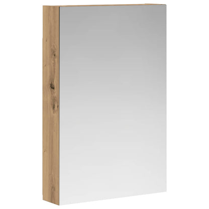 vidaXL Bathroom Mirror Cabinet Artisian Oak 40 x 10.5 x 60.5 cm