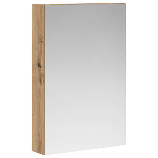 vidaXL Bathroom Mirror Cabinet Artisian Oak 40 x 10.5 x 60.5 cm