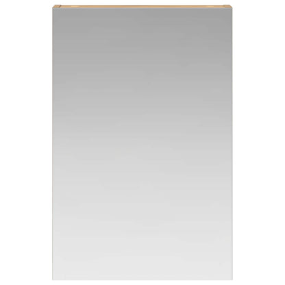 vidaXL Bathroom Mirror Cabinet Artisian Oak 40 x 10.5 x 60.5 cm
