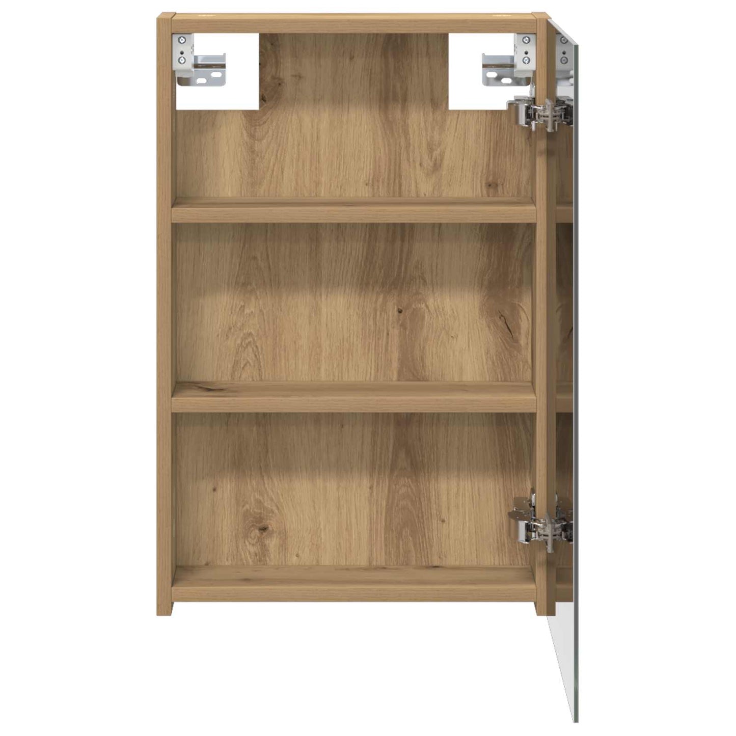 vidaXL Bathroom Mirror Cabinet Artisian Oak 40 x 10.5 x 60.5 cm