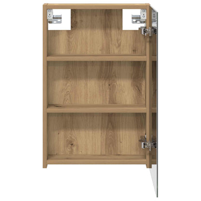 vidaXL Bathroom Mirror Cabinet Artisian Oak 40 x 10.5 x 60.5 cm