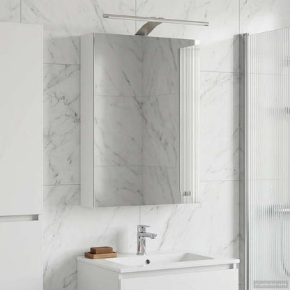 vidaXL Bathroom Mirror Cabinet with Shelf White 40 x 10.5 x 60.5 cm