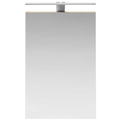 vidaXL Bathroom Mirror Cabinet Sonoma Oak 40 x 10.5 x 60.5 cm
