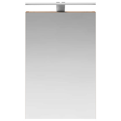 vidaXL Bathroom Mirror Cabinet with Shelf Old Wood 40 x 10.5 x 60.5 cm