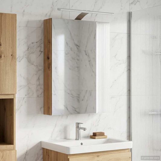 vidaXL Bathroom Mirror Cabinet Artisian Oak 40 x 10.5 x 60.5 cm