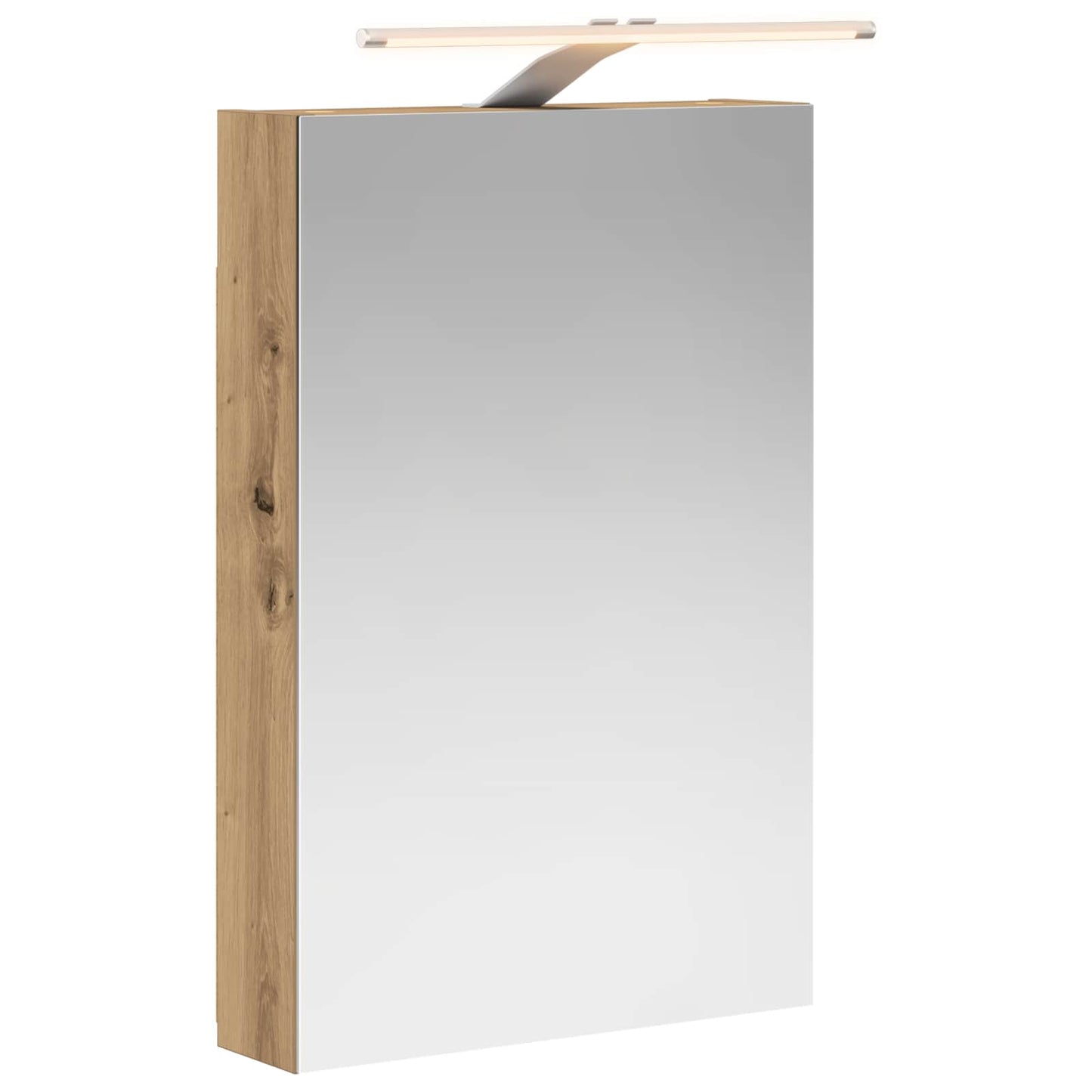 vidaXL Bathroom Mirror Cabinet Artisian Oak 40 x 10.5 x 60.5 cm