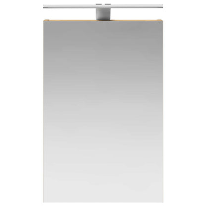 vidaXL Bathroom Mirror Cabinet Artisian Oak 40 x 10.5 x 60.5 cm