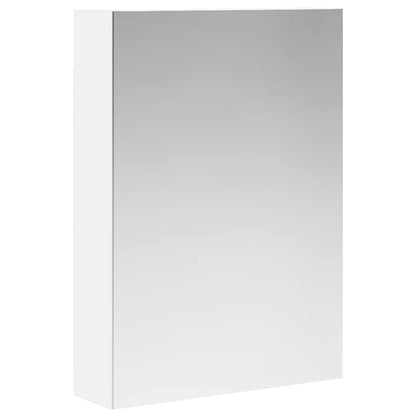 vidaXL Bathroom Mirror Cabinet White 50 x 14.5 x 70 cm Engineered wood