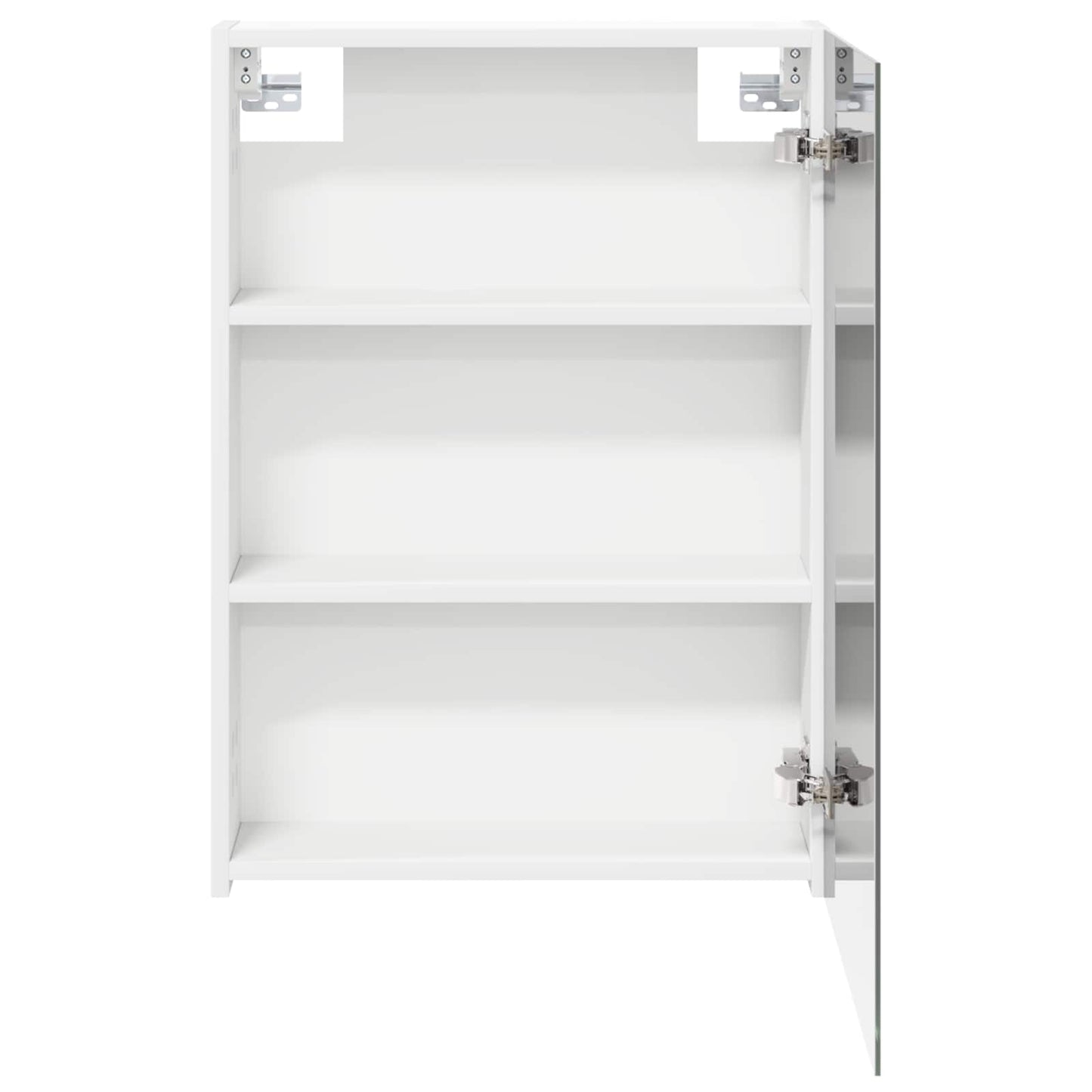 vidaXL Bathroom Mirror Cabinet White 50 x 14.5 x 70 cm Engineered wood