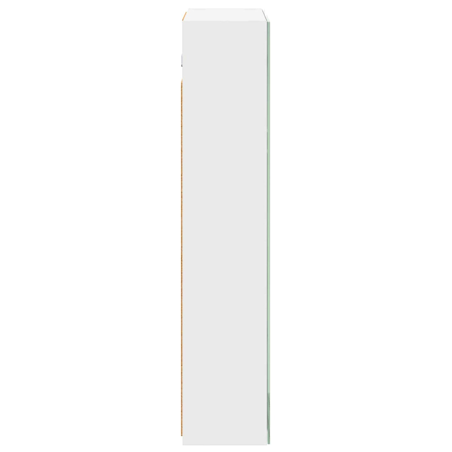 vidaXL Bathroom Mirror Cabinet White 50 x 14.5 x 70 cm Engineered wood