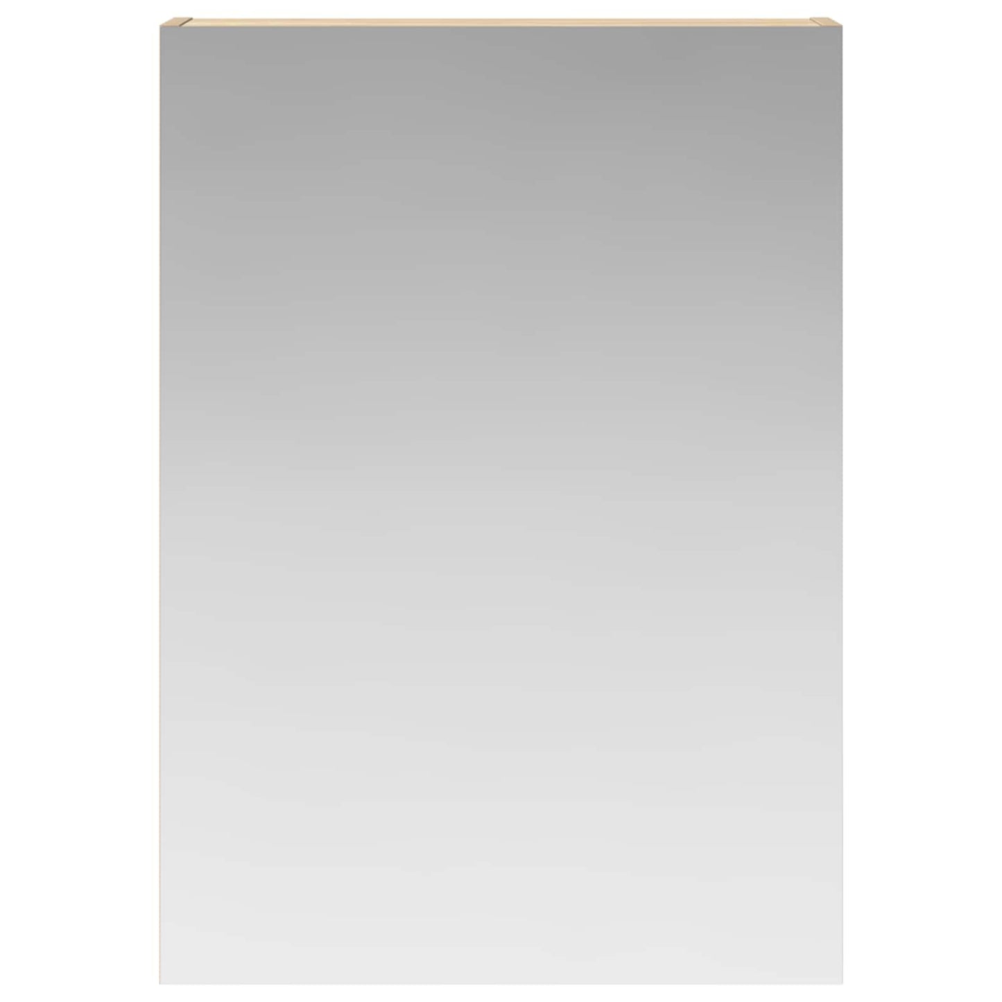 vidaXL Bathroom Mirror Cabinet with Shelf Sonoma Oak 50 x 14.5 x 70 cm