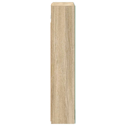 vidaXL Bathroom Mirror Cabinet with Shelf Sonoma Oak 50 x 14.5 x 70 cm