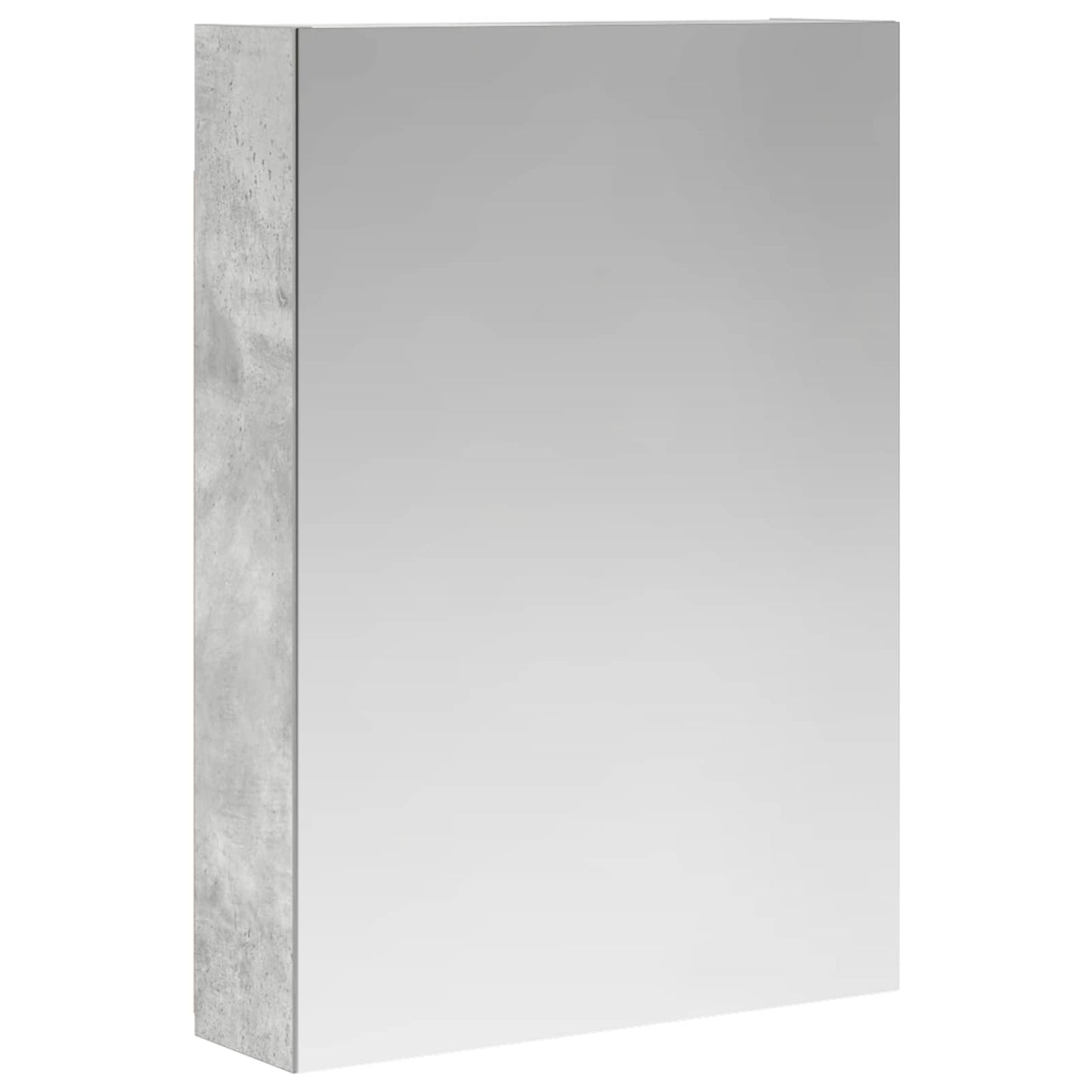 vidaXL Bathroom Mirror Cabinet Concrete Grey 50 x 14.5 x 70 cm