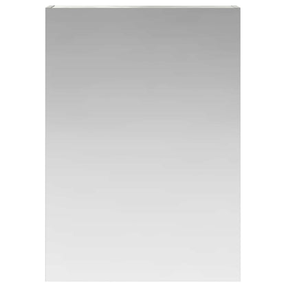 vidaXL Bathroom Mirror Cabinet Concrete Grey 50 x 14.5 x 70 cm