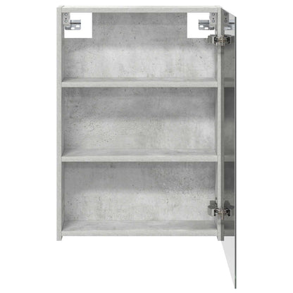 vidaXL Bathroom Mirror Cabinet Concrete Grey 50 x 14.5 x 70 cm