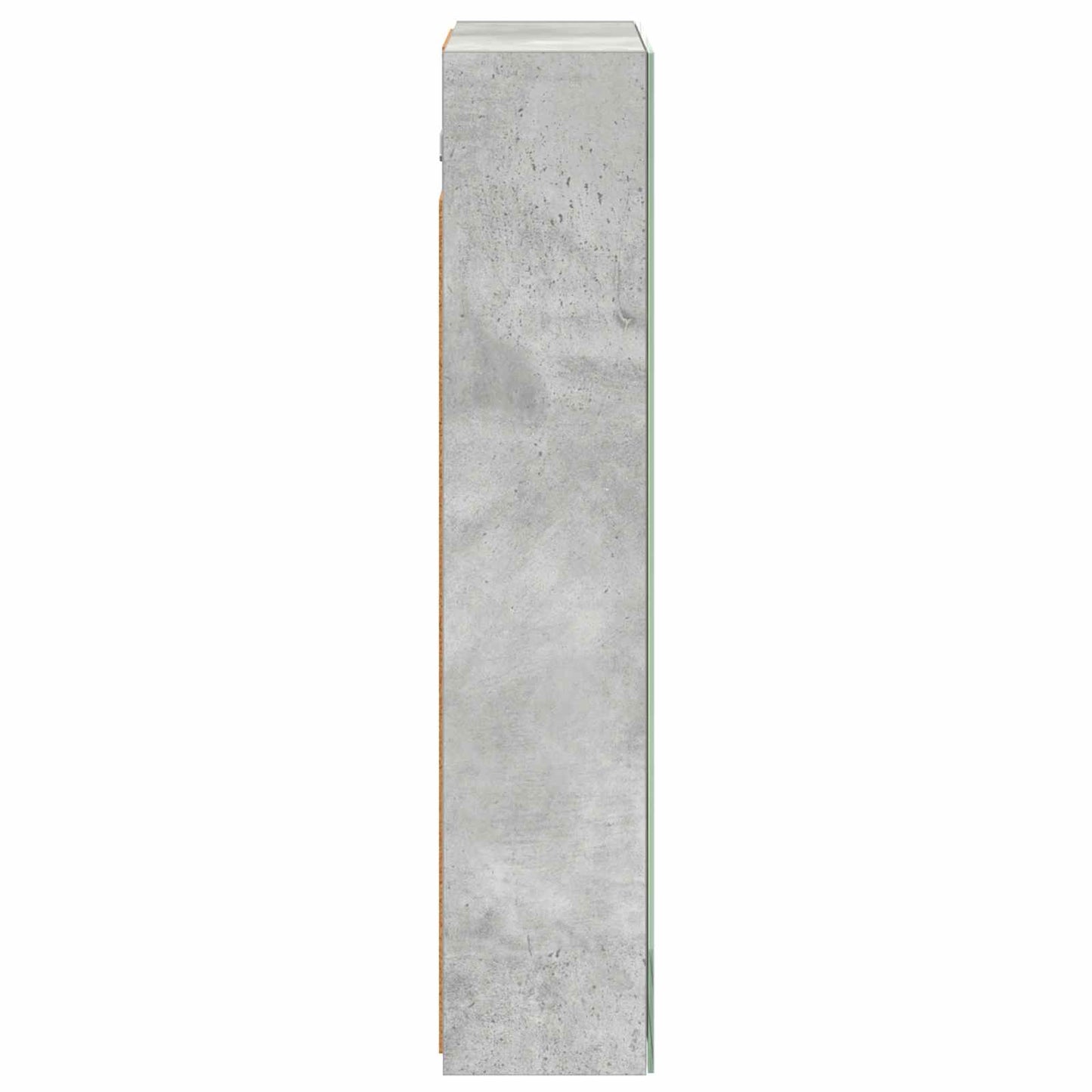 vidaXL Bathroom Mirror Cabinet Concrete Grey 50 x 14.5 x 70 cm