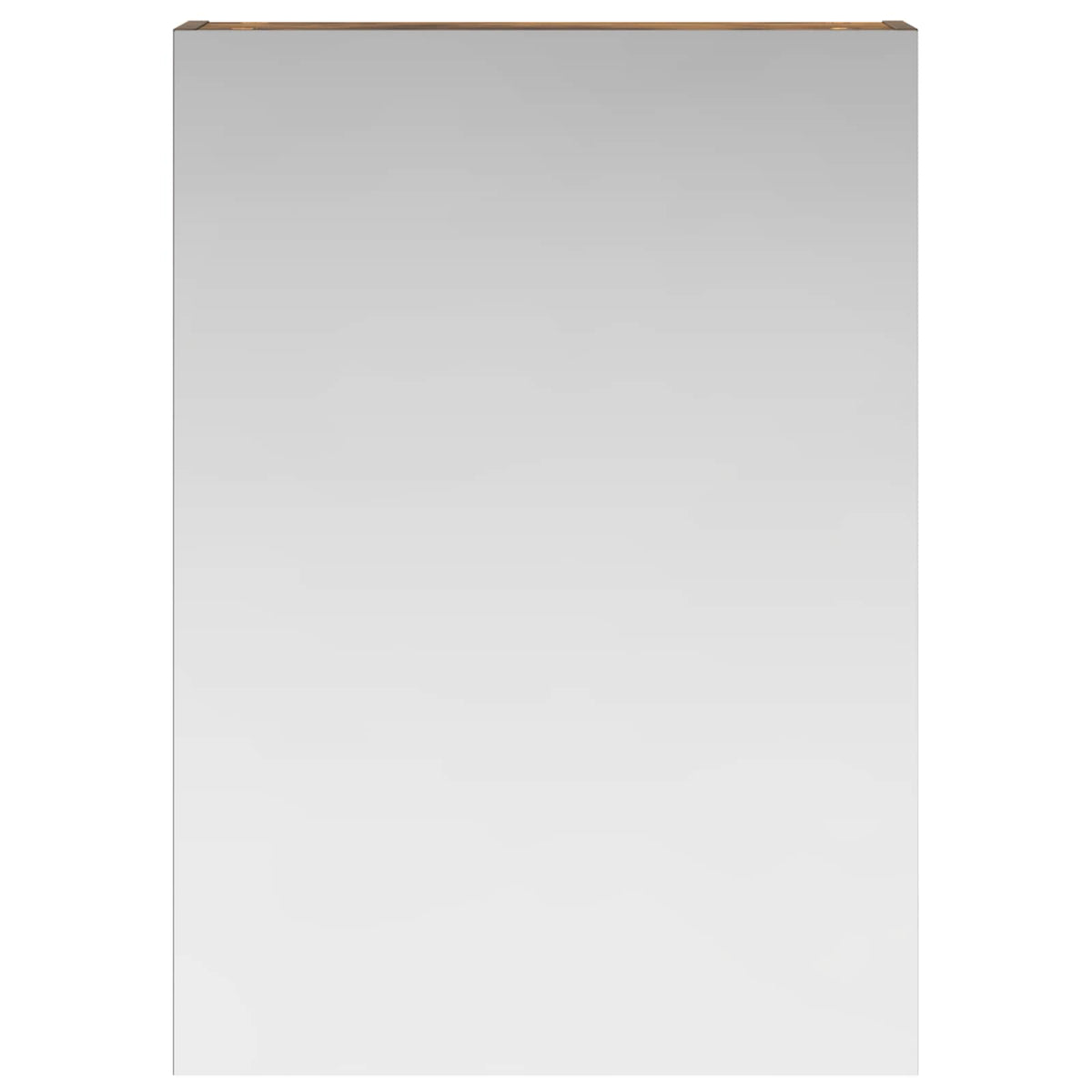 vidaXL Bathroom Mirror Cabinet Smoked Oak 50 x 14.5 x 70 cm