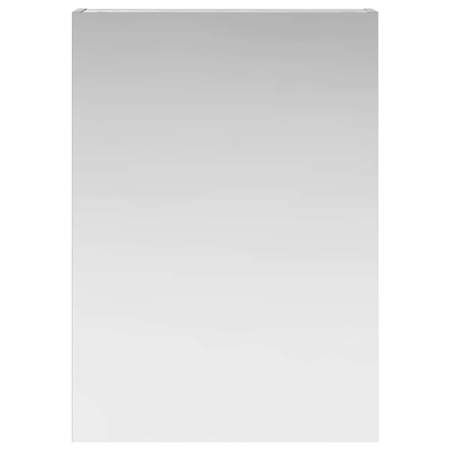 vidaXL Bathroom Mirror Cabinet with Door Grey Sonoma 50 x 14.5 x 70 cm