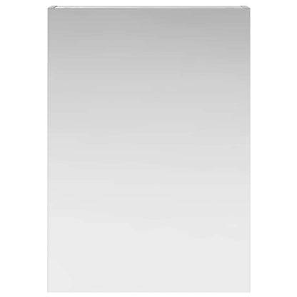 vidaXL Bathroom Mirror Cabinet with Door Grey Sonoma 50 x 14.5 x 70 cm