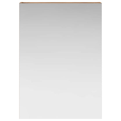 vidaXL Bathroom Mirror Cabinet with Shelf Old Wood 50 x 14.5 x 70 cm