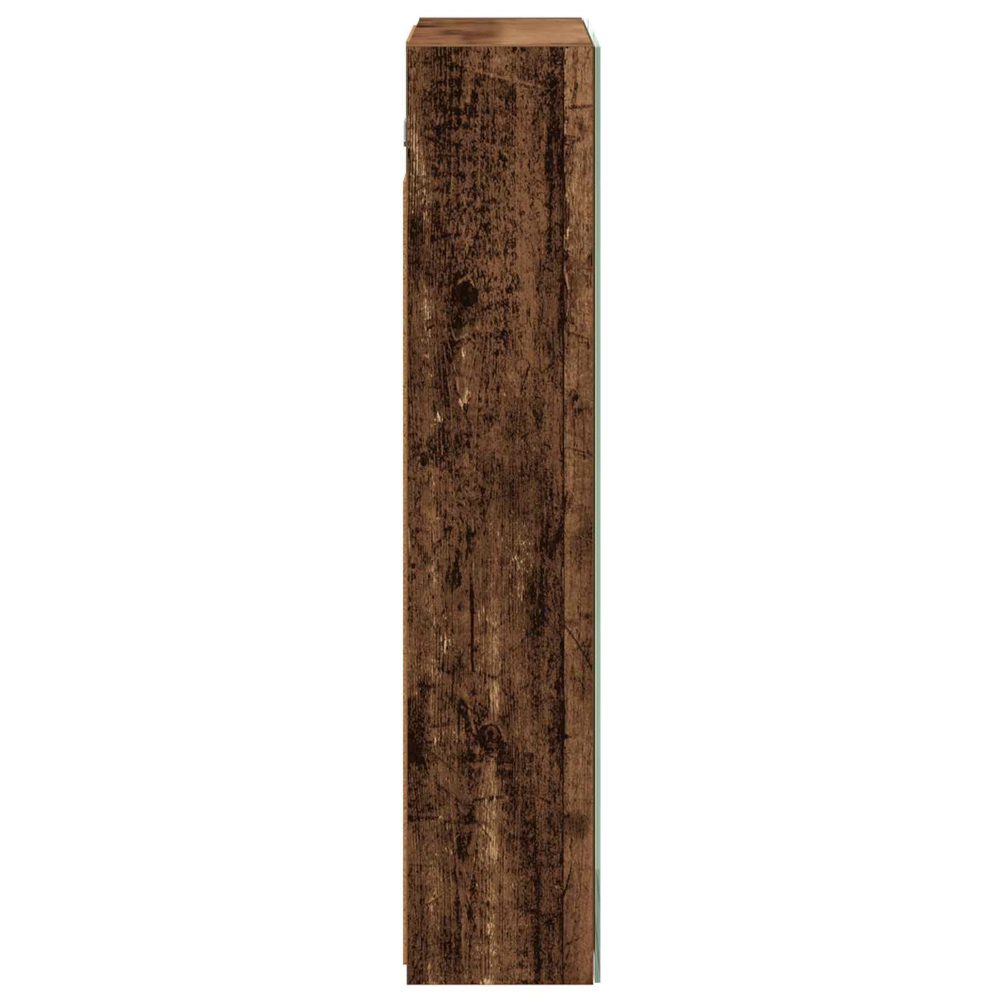 vidaXL Bathroom Mirror Cabinet with Shelf Old Wood 50 x 14.5 x 70 cm