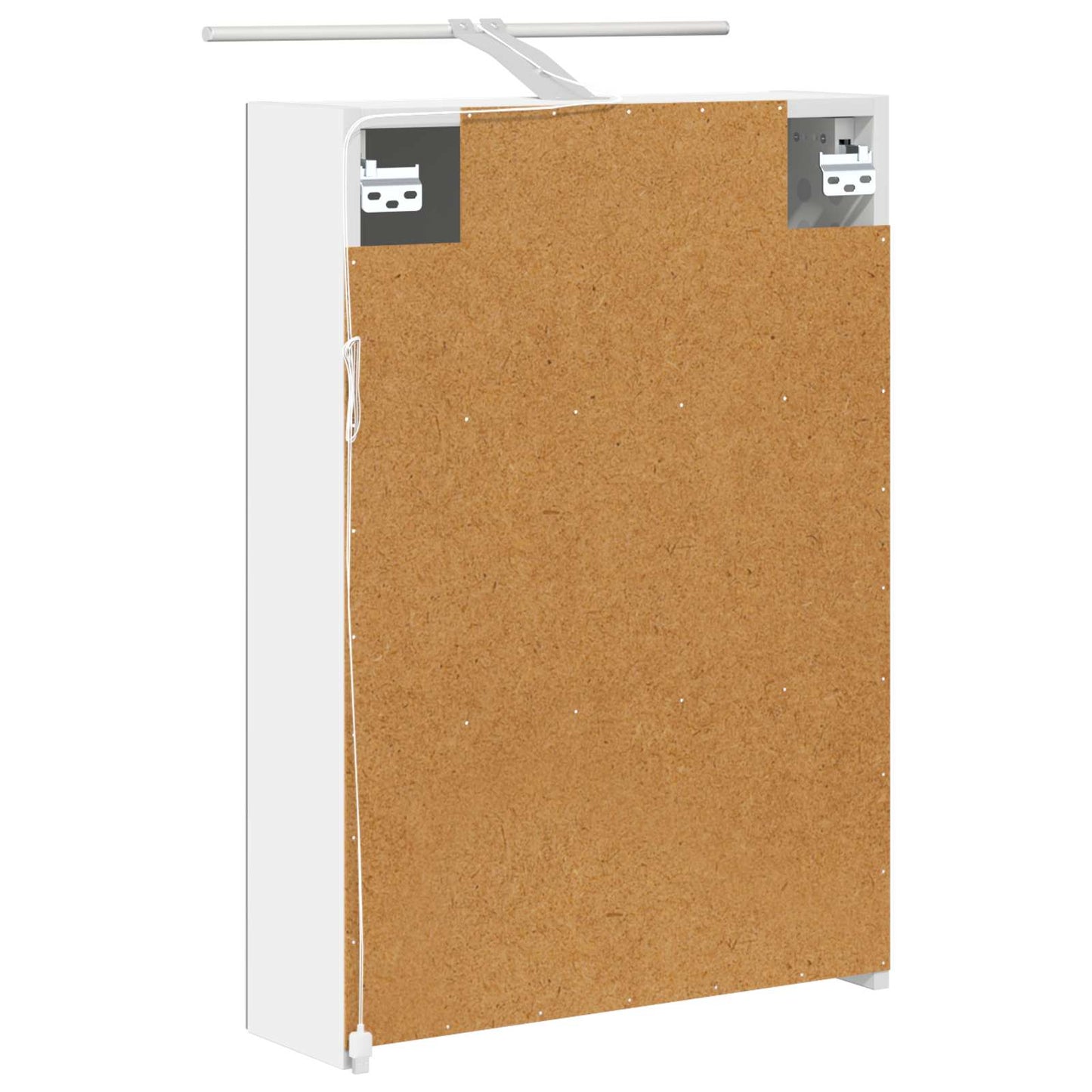 vidaXL Bathroom Mirror Cabinet White 50 x 14.5 x 70 cm Engineered wood