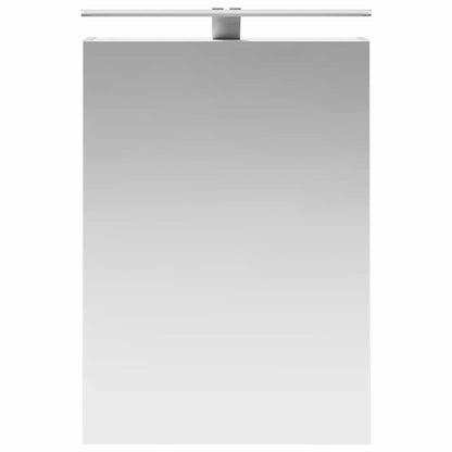 vidaXL Bathroom Mirror Cabinet White 50 x 14.5 x 70 cm Engineered wood