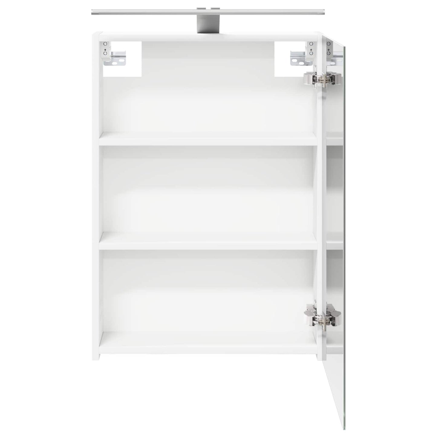 vidaXL Bathroom Mirror Cabinet White 50 x 14.5 x 70 cm Engineered wood