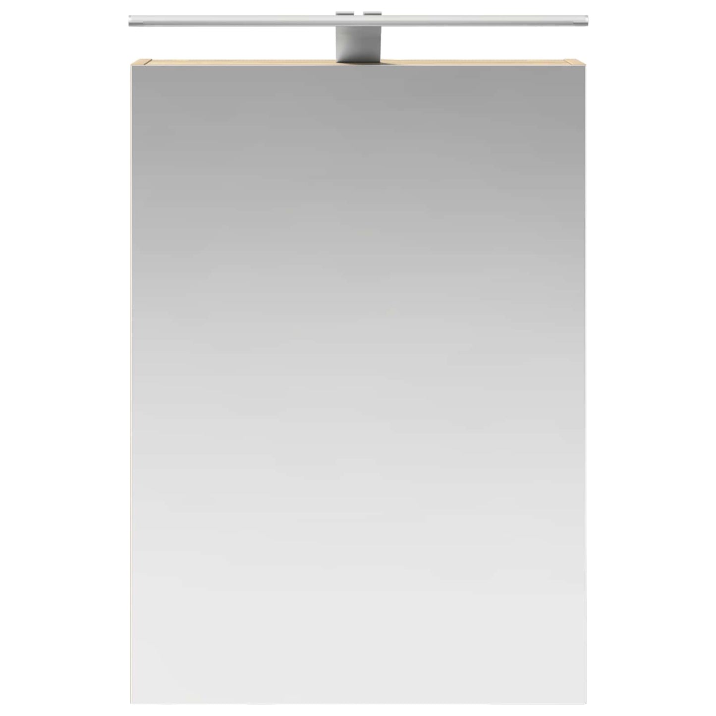 vidaXL Bathroom Mirror Cabinet with Shelf Sonoma Oak 50 x 14.5 x 70 cm