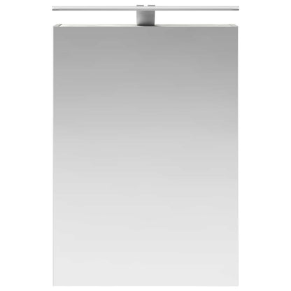 vidaXL Bathroom Mirror Cabinet Concrete Grey 50 x 14.5 x 70 cm