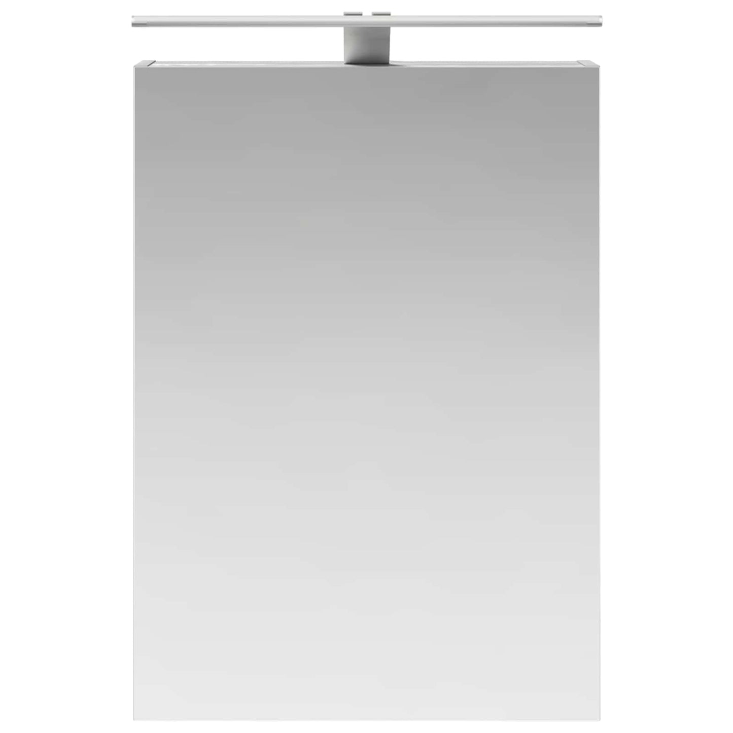 vidaXL Bathroom Mirror Cabinet with Door Grey Sonoma 50 x 14.5 x 70 cm