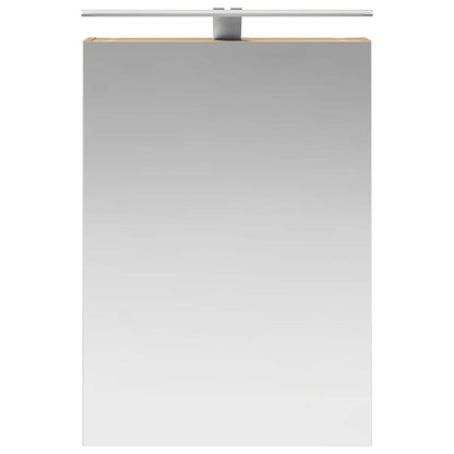 vidaXL Bathroom Mirror Cabinet Artisian Oak 50 x 14.5 x 70 cm