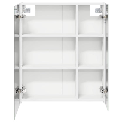 vidaXL Bathroom Mirror Cabinet White 60 x 14.5 x 70 cm Engineered wood