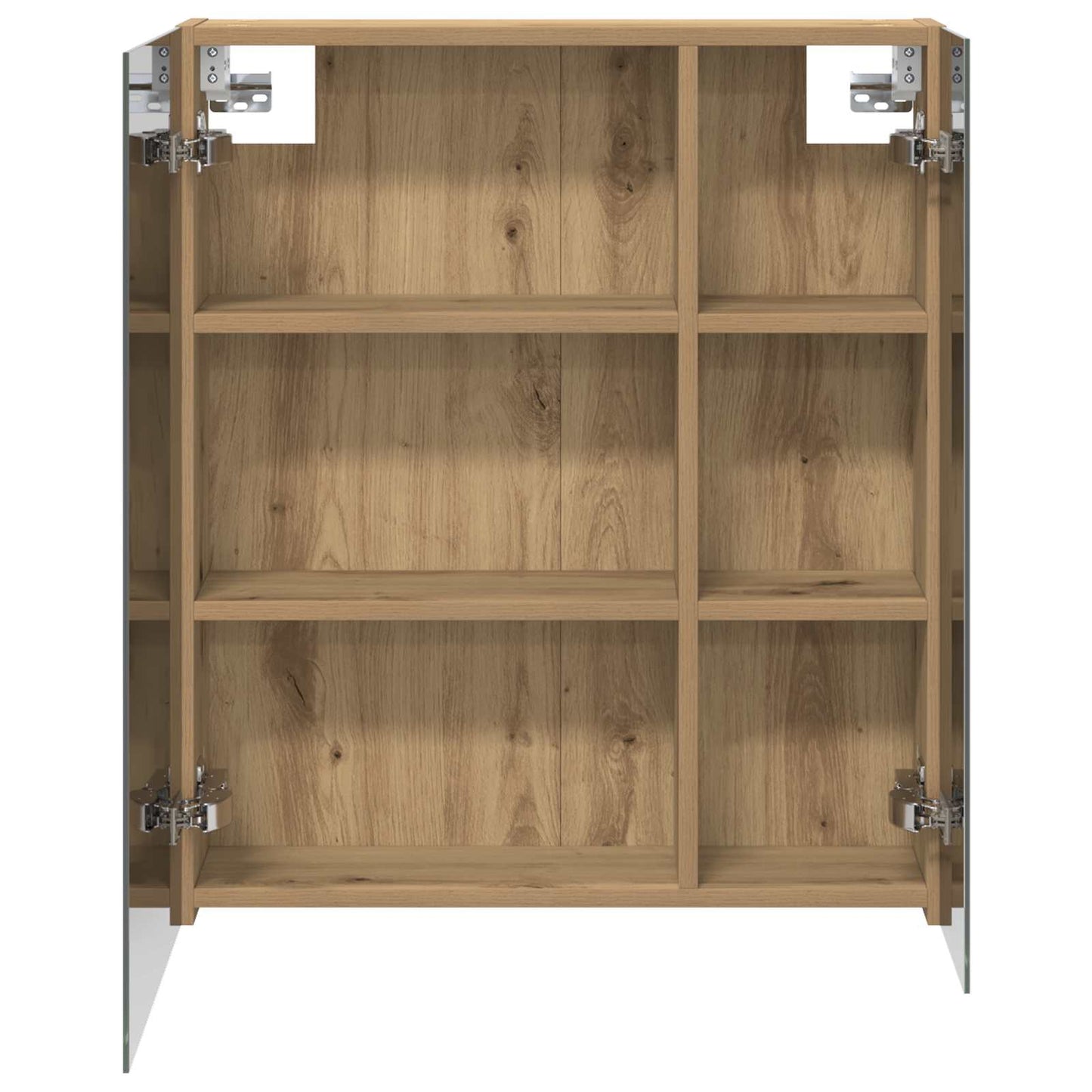 vidaXL Bathroom Mirror Cabinet Artisian Oak 60 x 14.5 x 70 cm