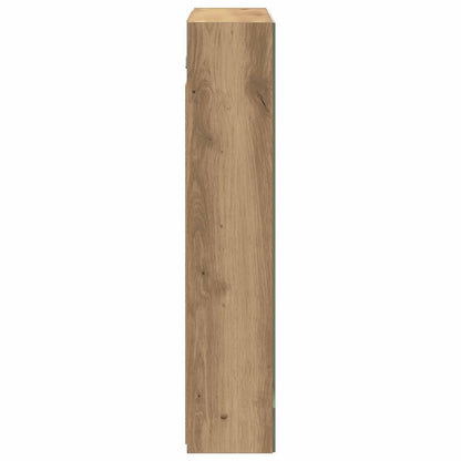 vidaXL Bathroom Mirror Cabinet Artisian Oak 60 x 14.5 x 70 cm