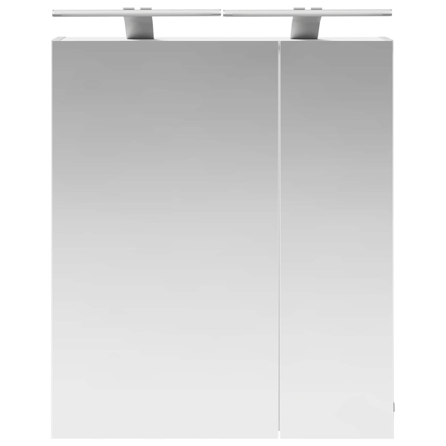 vidaXL Bathroom Mirror Cabinet White 60 x 14.5 x 70 cm Engineered wood
