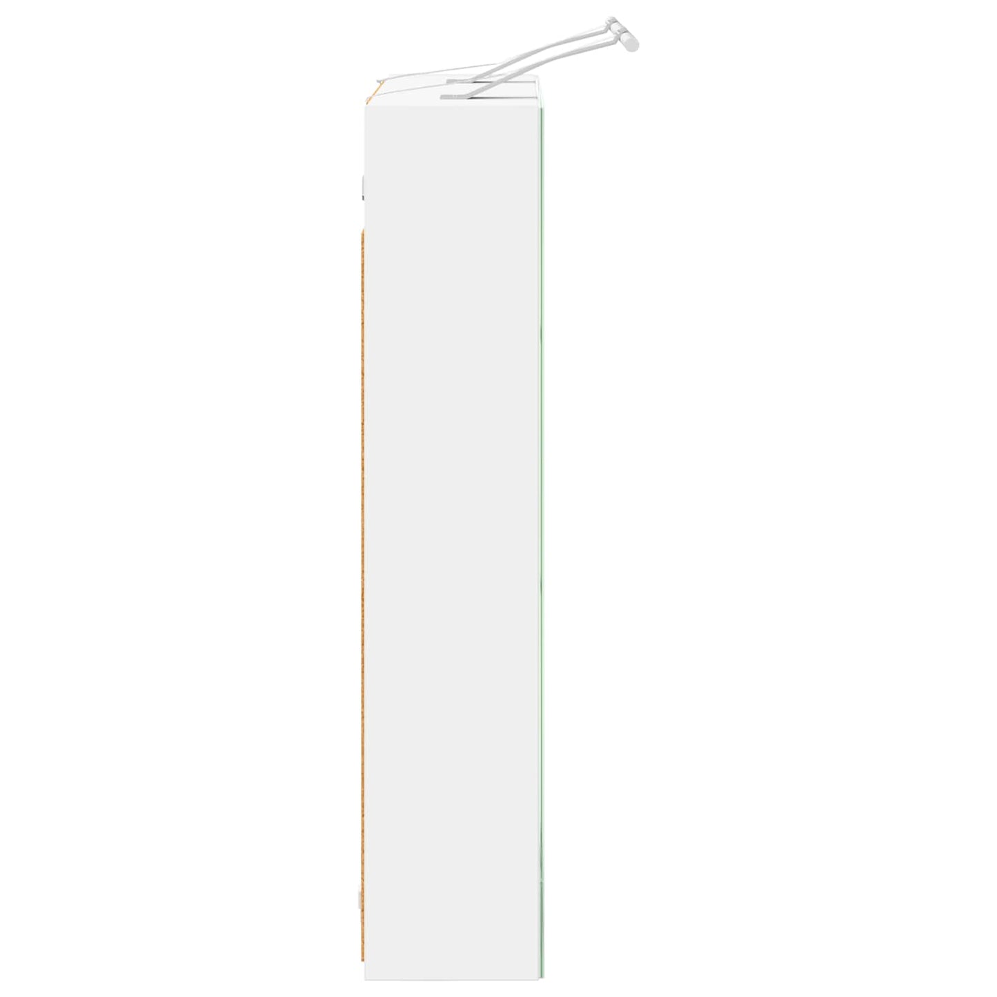 vidaXL Bathroom Mirror Cabinet White 60 x 14.5 x 70 cm Engineered wood